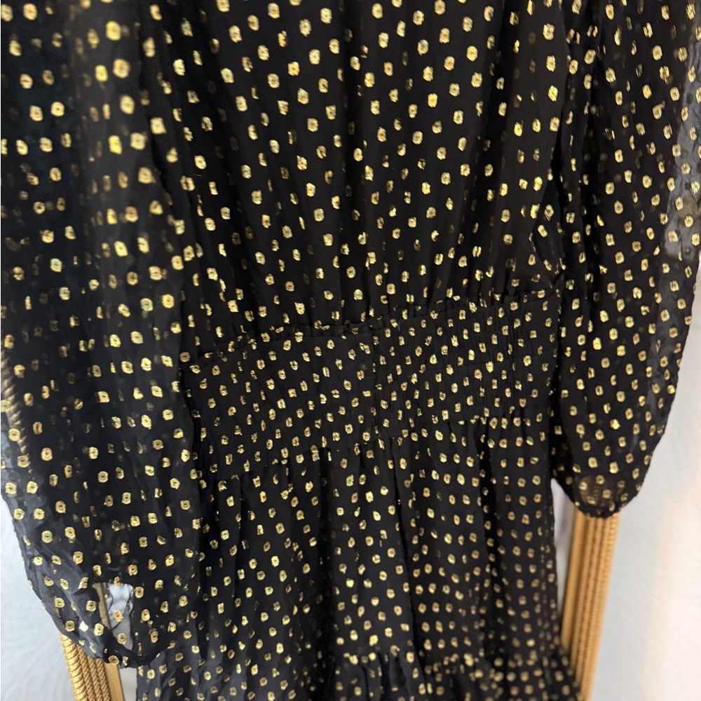 A.L.C. Sidney Metallic Dot Dress - Picture 12 of 12